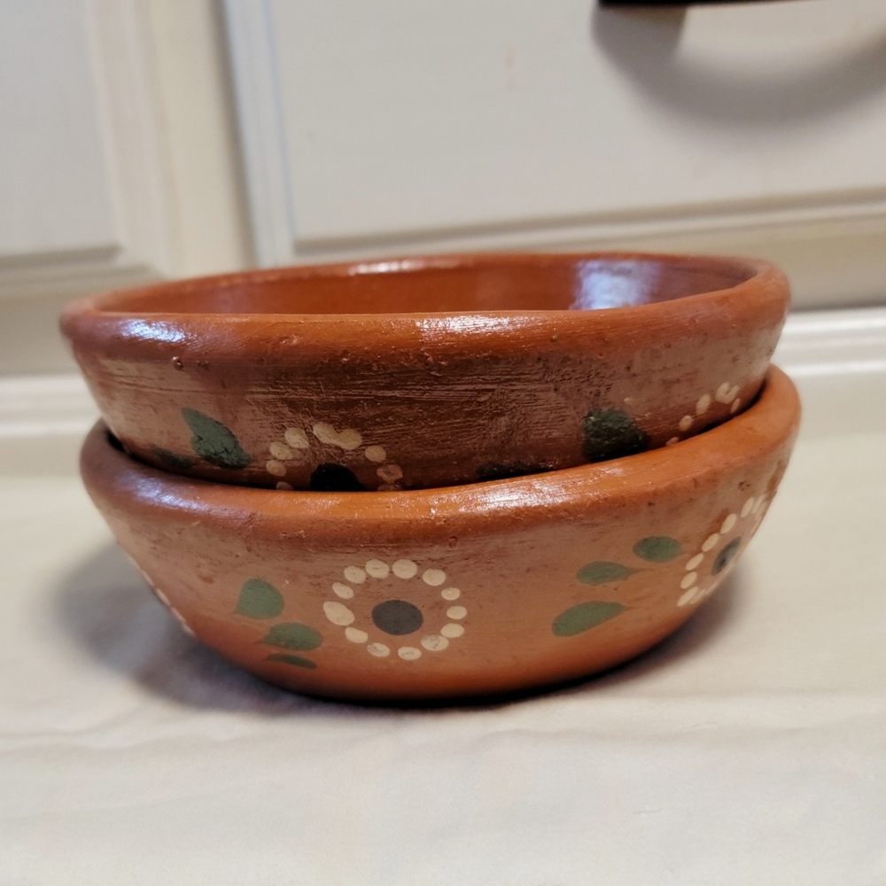 2  Pozole Clay Bowls